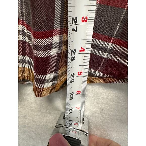 Lucky Brand XL Ultra Soft Women Plaid Button Up Flannel Viscose 2023 - Picture 6 of 9